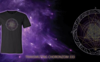 TRANSMUTING CHORONZOM 333 TEE BACK IN STOCK