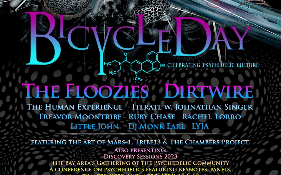BICYCLE DAY FEATURING ART BY ALEX GREY