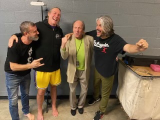 ADRIAN BELEW WITH MEMBERS OF TOOL