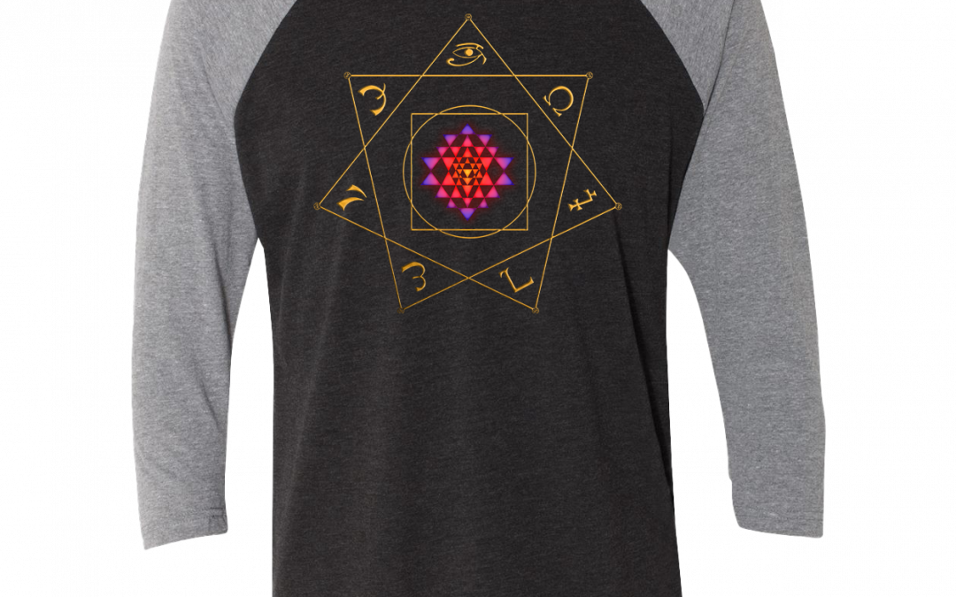 DRUM HEAD ART RAGLAN