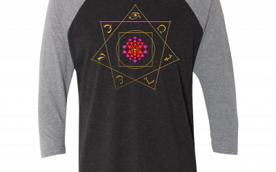 DRUM HEAD ART RAGLAN
