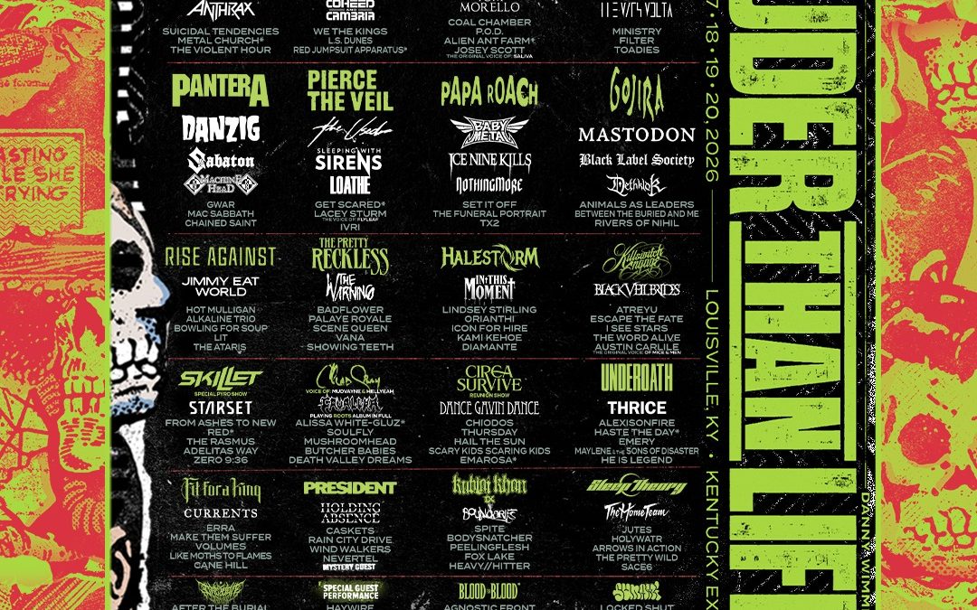 LOUDER THAN LIFE WITH TOOL