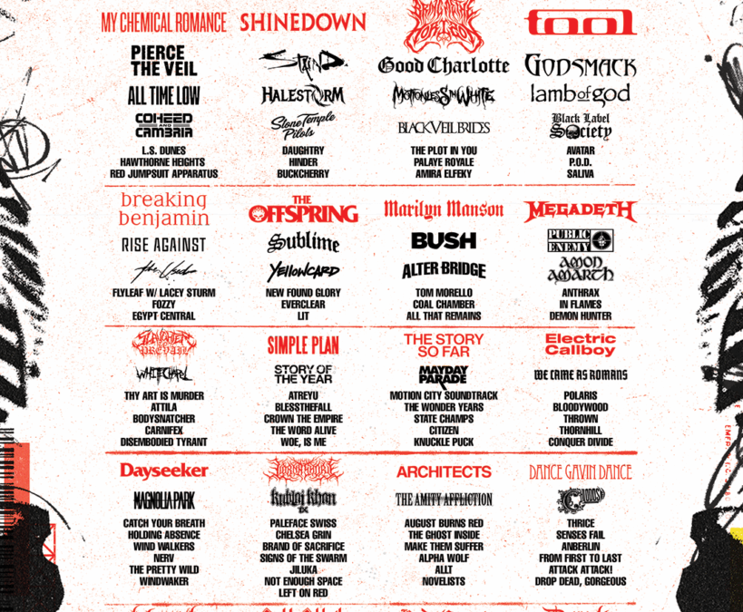 TOOL HEADLINE SONIC TEMPLE ON MAY 17
