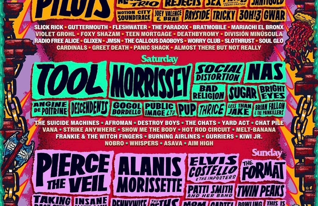 TOOL AT RIOT FEST ON SEPT 19